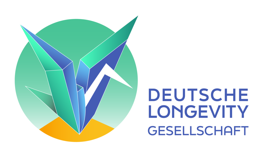 Kranich Logo der Deutschen Longevity Gesellschaft