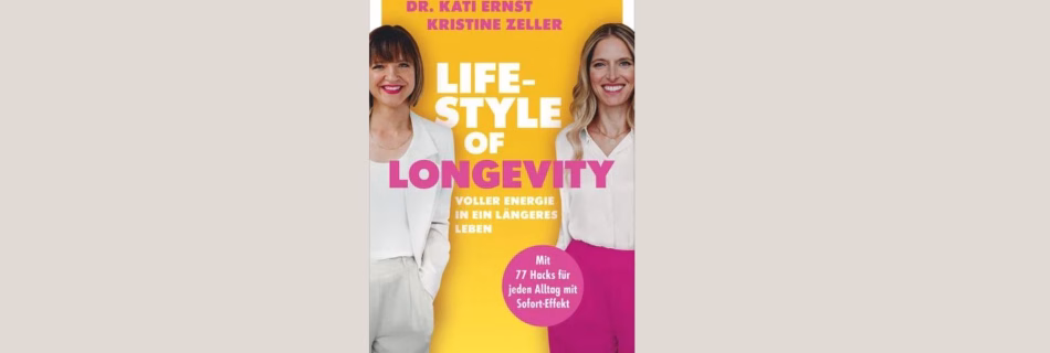 Das Buch Lifestyle of Longevity zeigt, wie alltagstaugliche Gewohnheiten zu mehr Gesundheit, Energie und Lebensfreude führen.